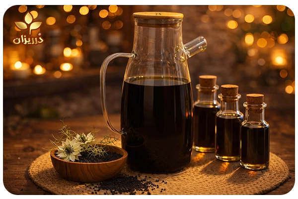 تشخیص روغن سیاه دانه اصل از تقلبی