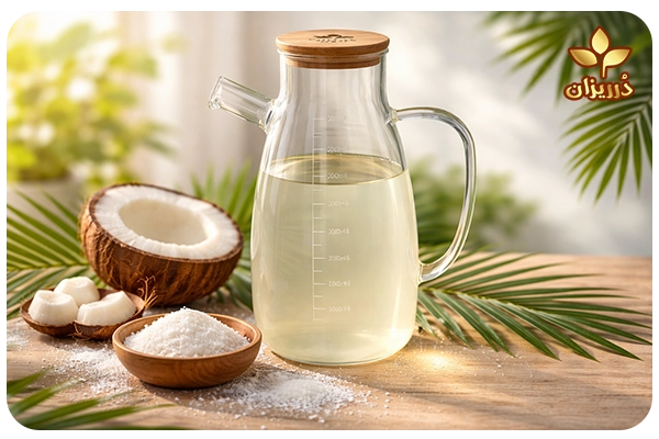 قیمت روغن نارگیل در عطاری درریزان