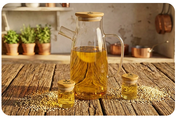 خرید روغن کنجد اصل و خالص