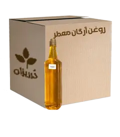  عکس تصویری از روغن آرگان معطر 1 لیتری کارتن 12 عددی 