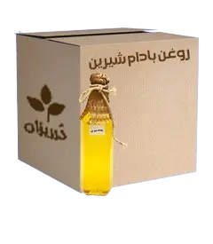  عکس تصویری از روغن بادام شیرین 1 لیتری کارتن 12 عددی