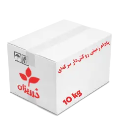  عکس تصویری از بادام زمینی روکش دار سرکه‌ای کارتن 10 کیلویی 