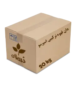  عکس تصویری از قهوه ترکیبی اسپرسو 30-70 کارتن 20 کیلویی 