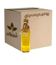  عکس تصویری از روغن درخت چای 1 لیتری کارتن 12 عددی 