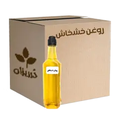  عکس تصویری از روغن خشخاش 1 لیتری کارتن 12 عددی 