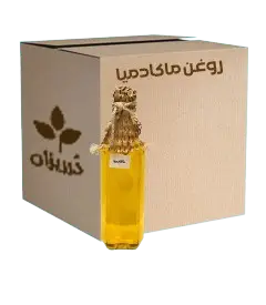  عکس تصویری از روغن ماکادمیا 1 لیتری کارتن 12 عددی 