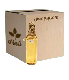  عکس تصویری از روغن پیاز عنصل 1 لیتری کارتن 12 عددی