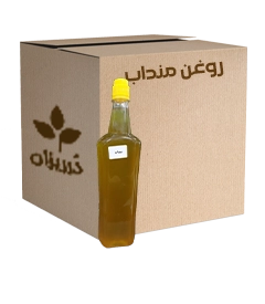  عکس تصویری از روغن منداب 1 لیتری کارتن 12 عددی