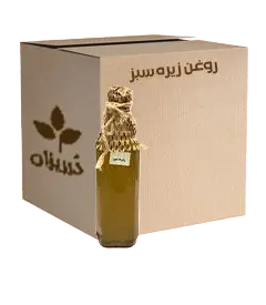  عکس تصویری از روغن زیره سبز 1 لیتری کارتن 12 عددی 