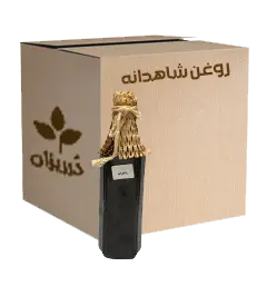 روغن شاهدانه 1 لیتری کارتن 12 عددی